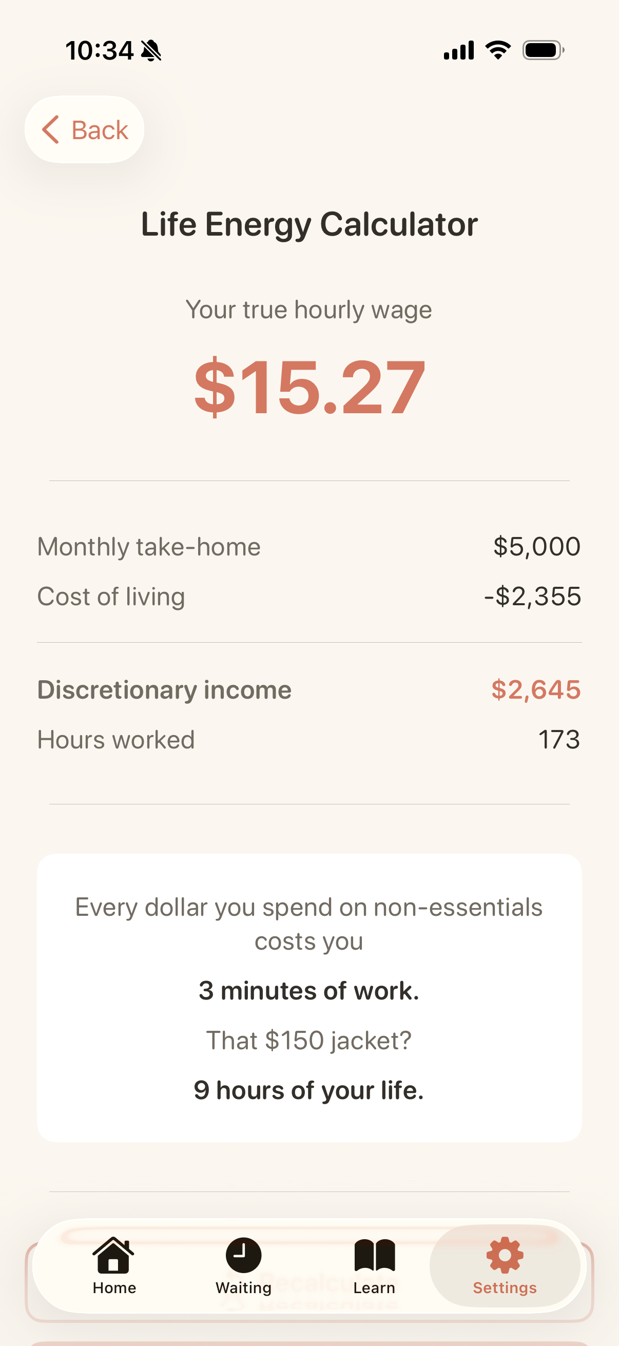 Spendless screenshot 3